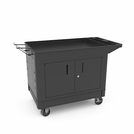Luxor XLC Maintenance Cart with Cabinet XLC11C1
